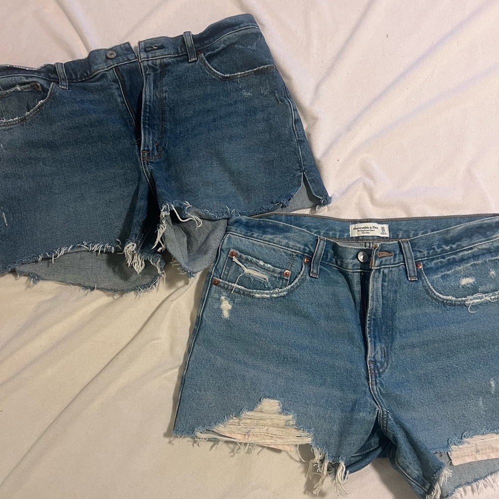 Lot of 2 New A&F Shorts